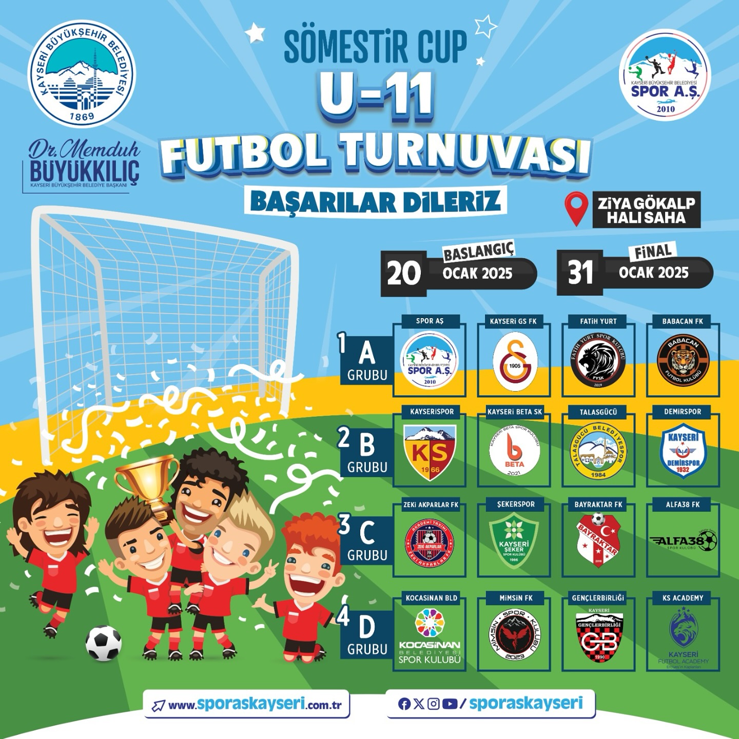 TURNUVA BAŞLIYOR