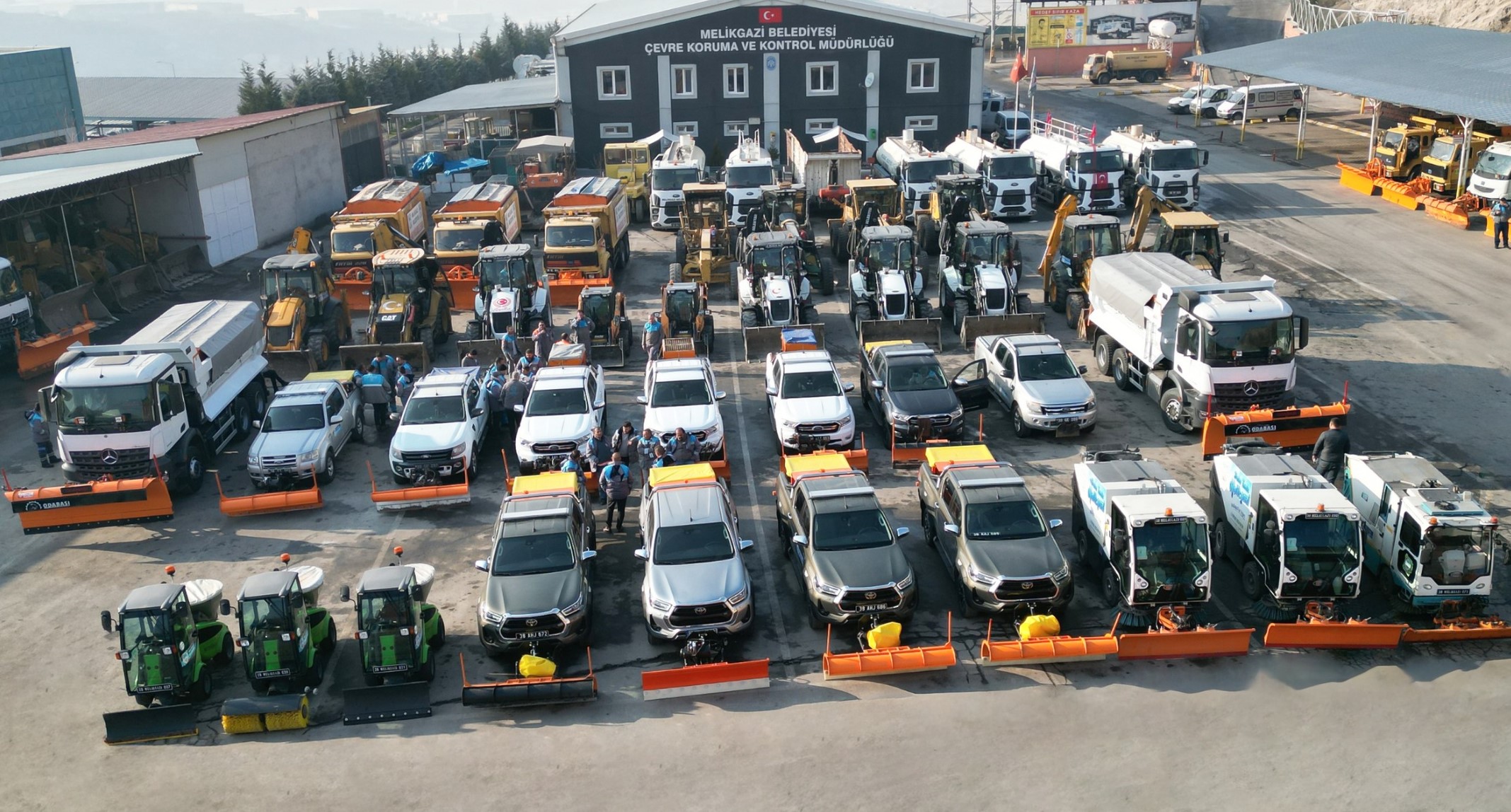 MELİKGAZİ BELEDİYESİ, KIŞA HAZIR