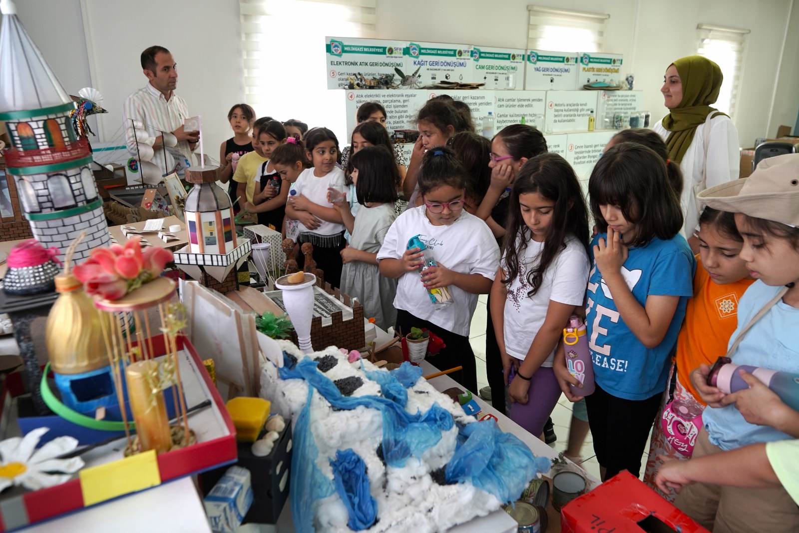 MELİKGAZİ BELEDİYESİ’NDE GERİ DÖNÜŞÜMDE FARKINDALIK EĞİTİMLERİ DEVAM EDİYOR