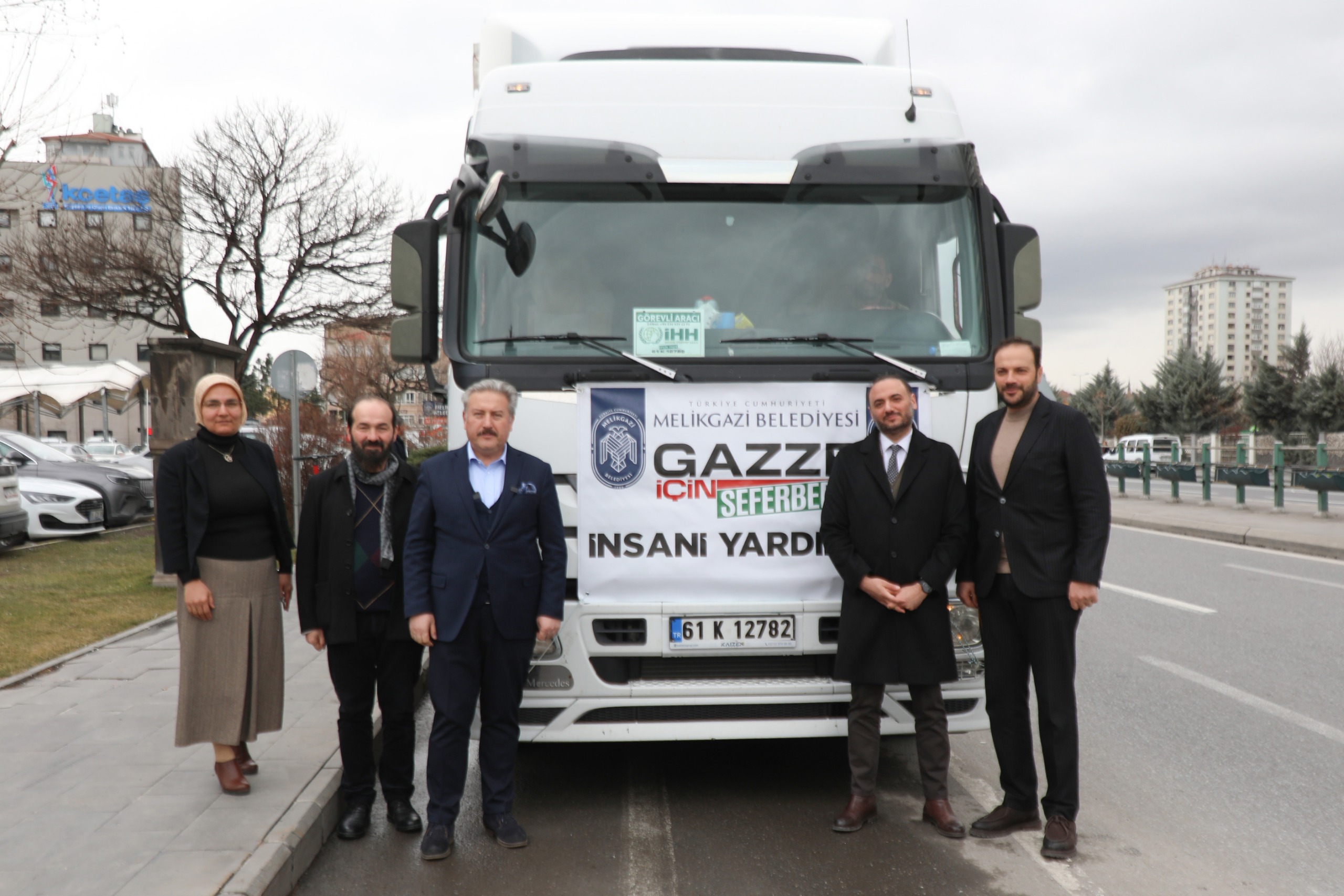 MELİKGAZİ’NİN YARDIM ELİ YİNE GAZZE’YE UZANDI