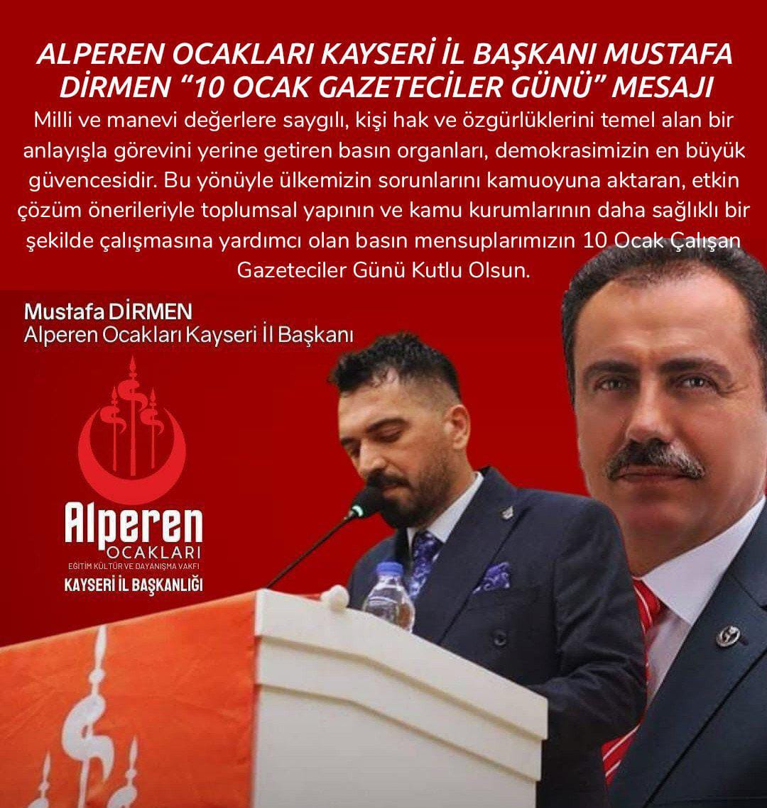 DİRMEN 10 OCAK GAZETECİLER  GÜNÜNÜ  KUTLADI