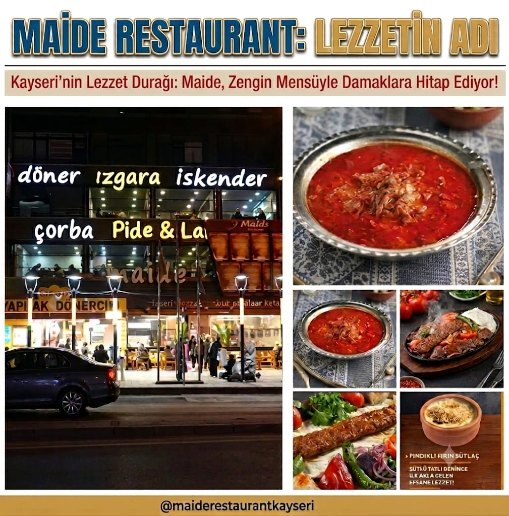 MAİDE RESTAURANT: LEZZETİN ADI