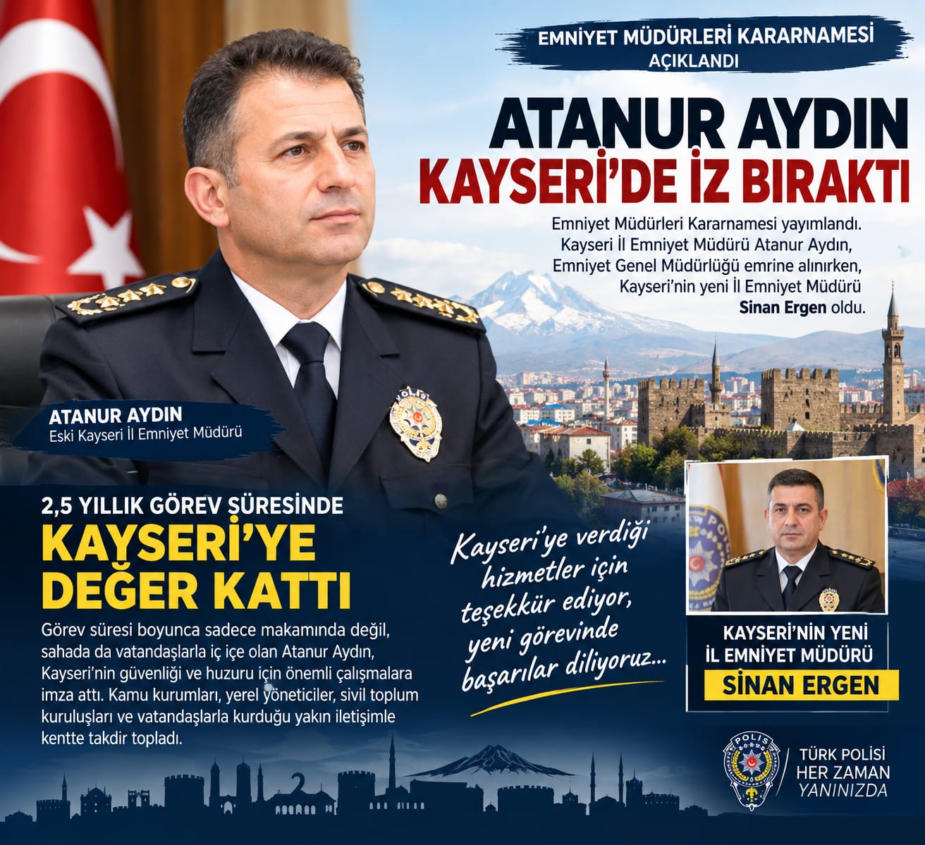 KAYSERİDEN BİR ATANUR AYDIN GEÇTİ
