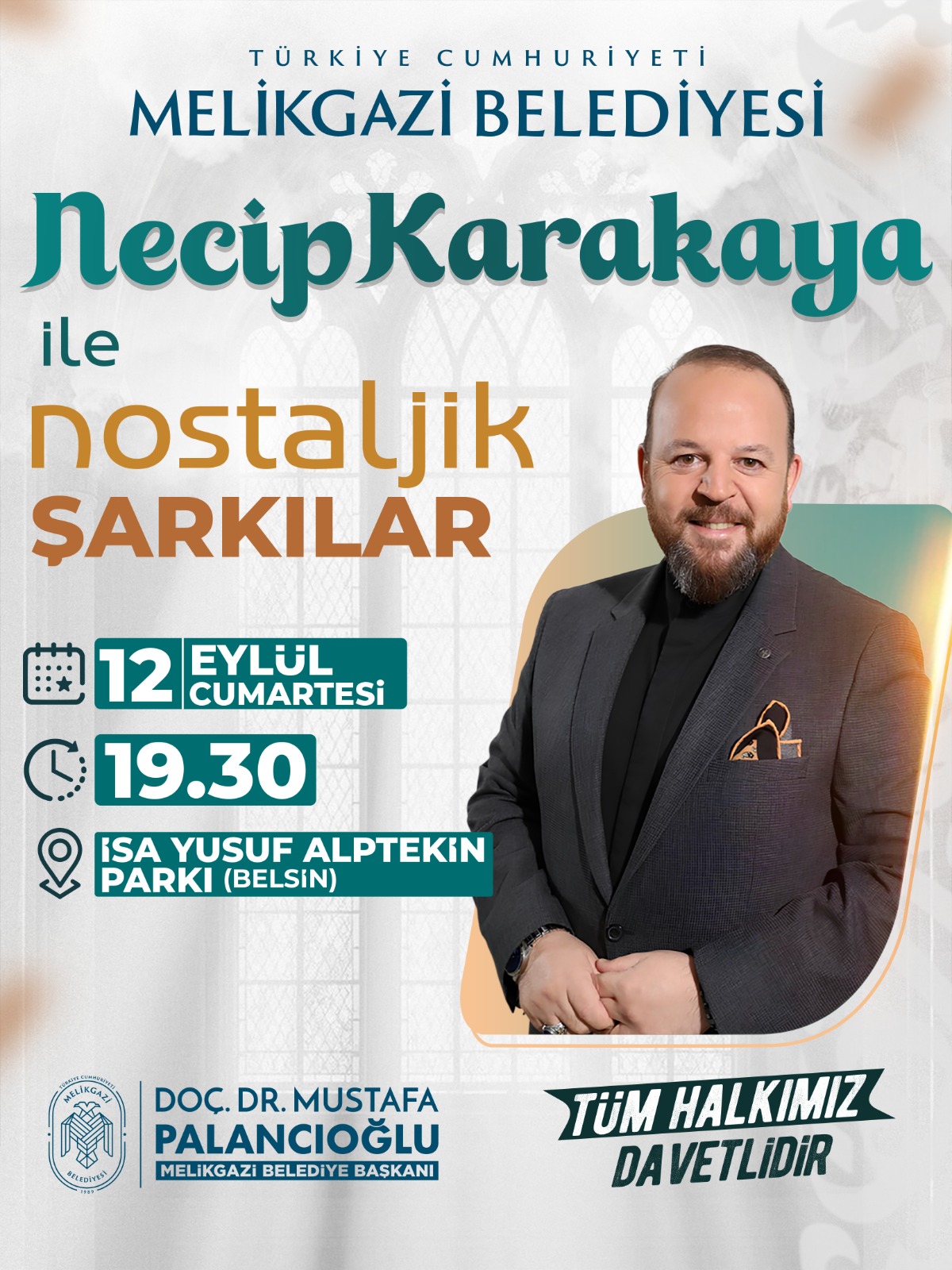 NECİP KARAKAYA İLE NOSTALJİK ŞARKILAR MELİKGAZİ'DE