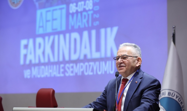DEPREM HAFTASI NEDENİYLEAFET FARKINDALIK VE MÜDAHALE SEMPOZYUMU YAPILDI