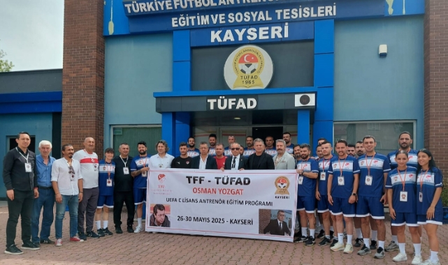 KAYSERİDE ANTRENÖR EĞİTİM PROGRAMI 