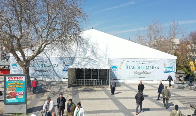 İFTAR SOFRASI 2 NOKTADA KURULACAK