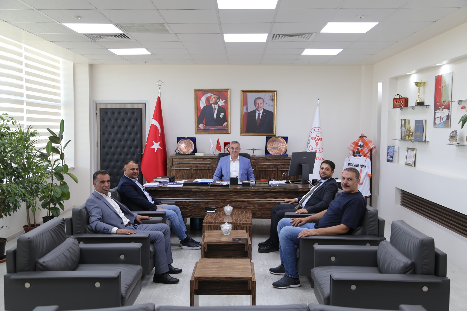 Bekir Ayaz’dan US-SEN ve İl Sağlık Müdürlüğü’nden Stratejik İş Birliği