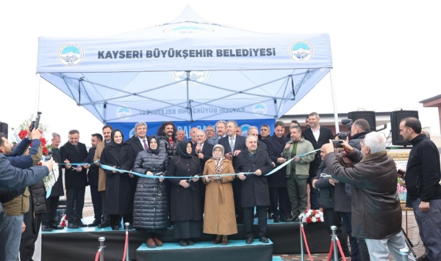 BİR CAMİ DAHA İBADETE AÇILDI