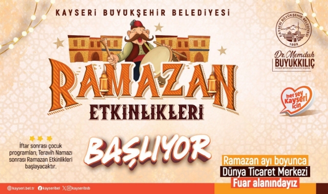  RAMAZAN'DA HER GÜN BİR ETKİNLİK