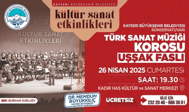 BÜYÜKŞEHİRDEN UŞŞAK MAKAMI FASLI