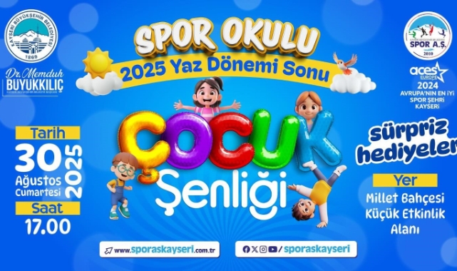 YAZ DÖNEMİ SONU ÇOCUK ŞENLİĞİ