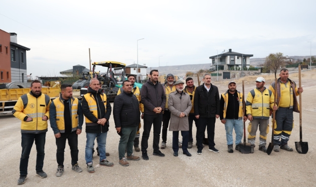 BAŞKAN ERKİLETTE ÇALIŞMALARI İNCELEDİ 