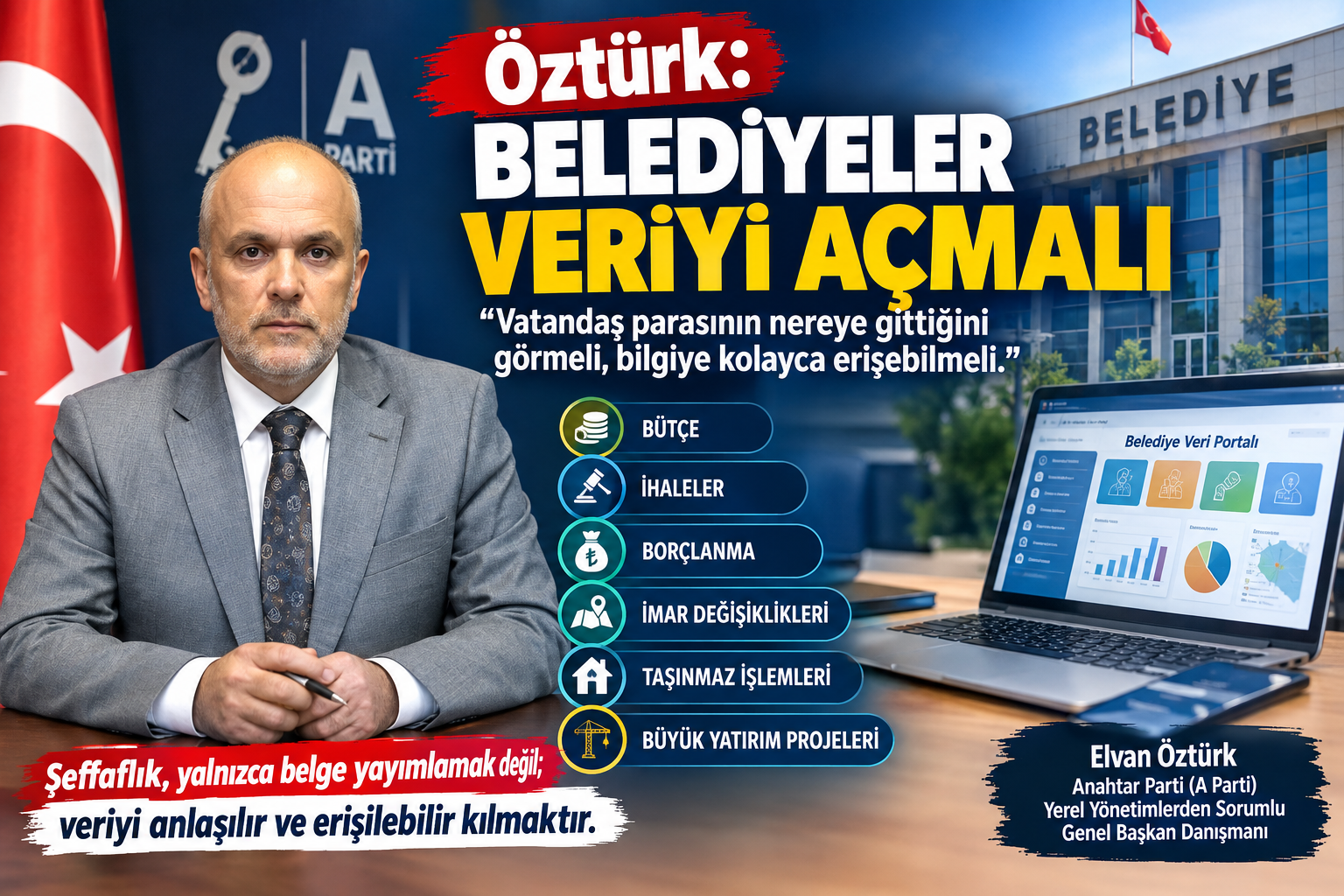 “BELEDİYENİN KAYNAĞI VATANDAŞIN KAYNAĞIDIR”
