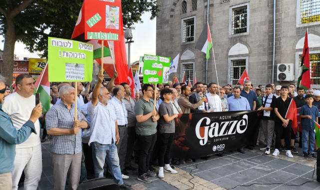 GAZZE İÇİN TOPLANDILAR