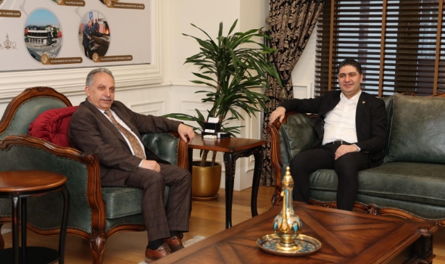 ÖZDEMİRDEN YALÇINA ZİYARET