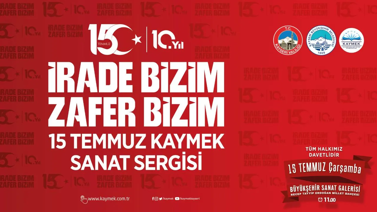 15 TEMMUZ RUHUNU YANSITACAK SERGİ
