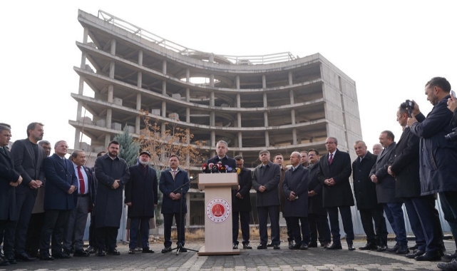 ADLİYENİN EK HİZMET BİNASI TANITILDI