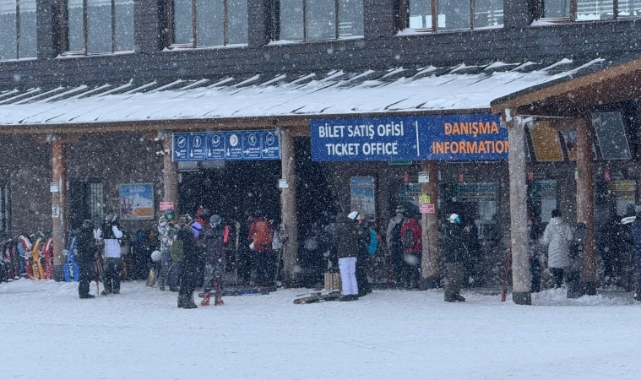 KAYSERİDE KAR SEVİNCİ