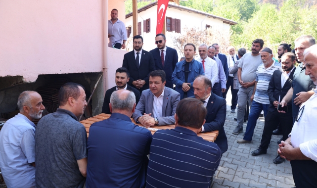 ARIKAN HALKLA BULUŞUYOR