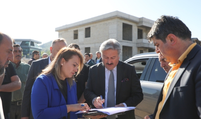 ALTINOLUKTA ÖRNEK BİR YAŞAM ALANI HIZLA YÜKSELİYOR