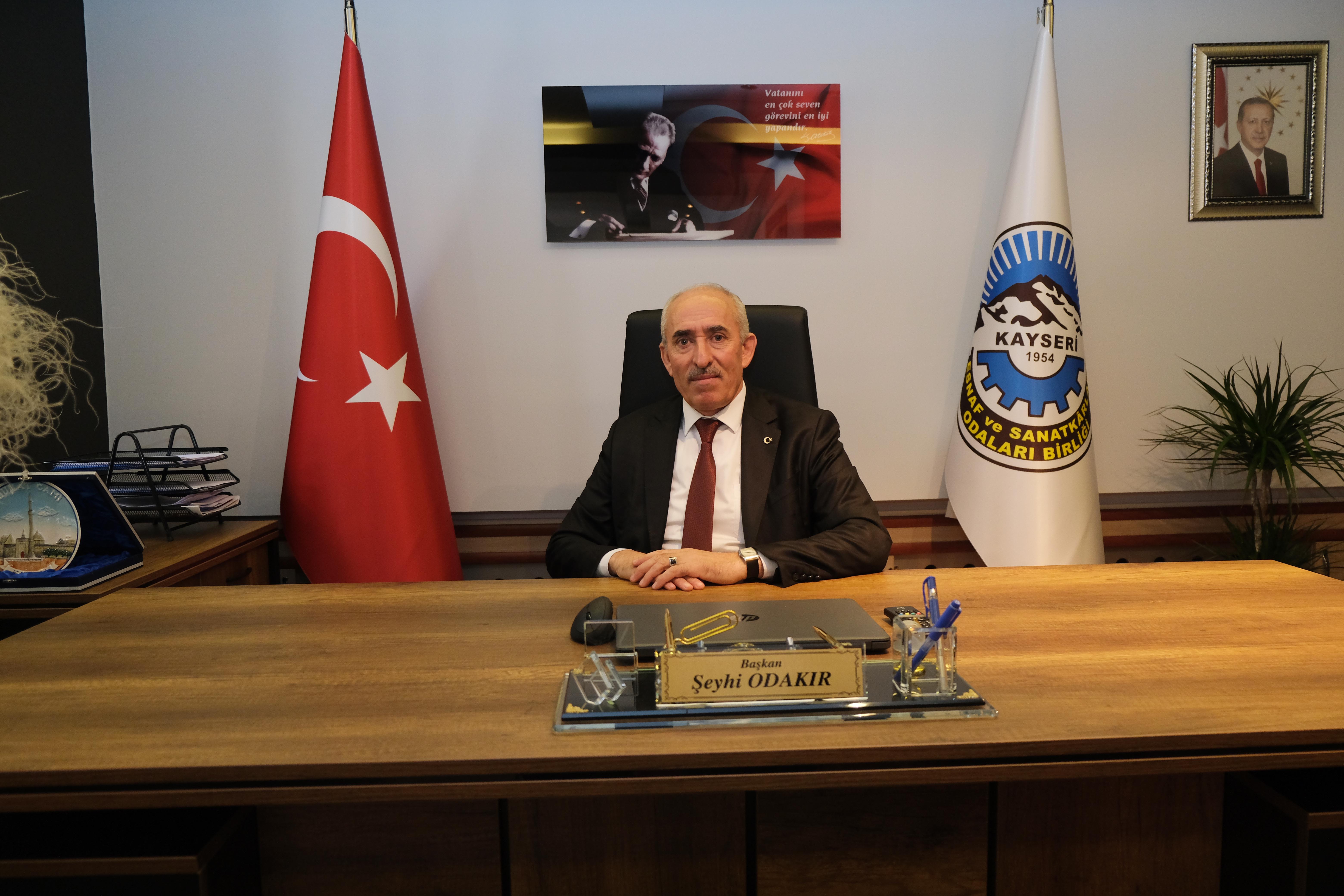 Odakır: “Şehitlerimizi yâd ediyoruz”