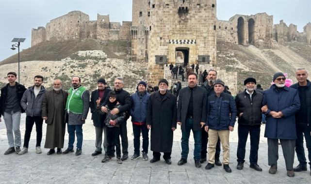 ÇEŞİTLİ STK GURUPLARI SURİYEYİ ZİYARET ETTİ