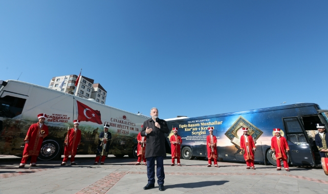  MÜZE OTOBÜSLER YOLA ÇIKTI