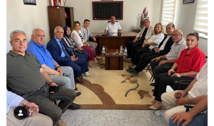 YENİ ODA BAŞKANINA HAYIRLI OLSUN ZİYARETİ