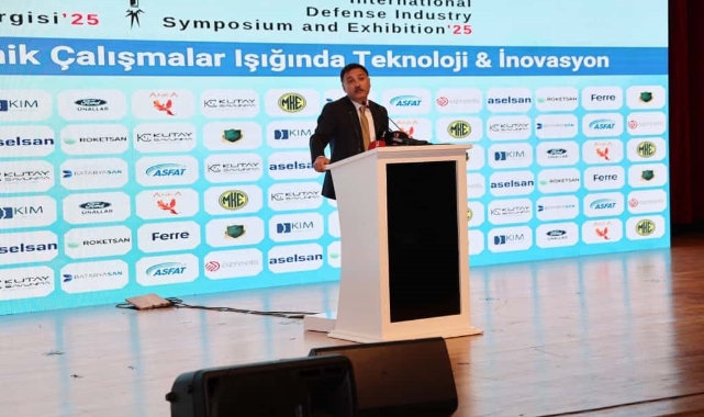 VALİ ÇİÇEK ULUSLARARASI SAVUNMA SANAYİİ SEMPOZYUMUNDA KONUŞTU