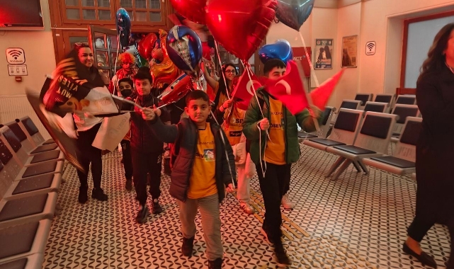 KAYSERİYE UMUT TRENİ GELDİ